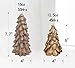 Christmas Table Decor Trees Candles 2 Pack 8