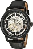 Kenneth Cole New York Men's KC1632 Skeleton Dial Automatic Analog Leather Strap Watch