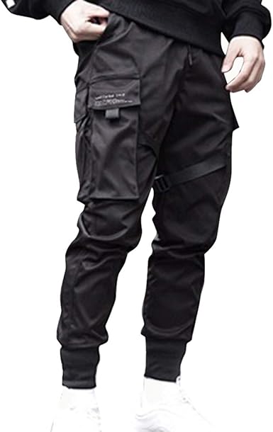 cargo joggers mens black