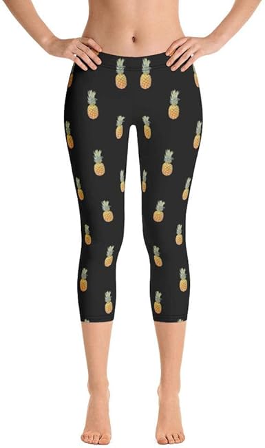 printed capri leggings for summer