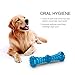 ATESSON Squeak Chew Toy for Dogs , Bite Resistant Tough Rubber Tooth Cleaning Toy for Puppy and Small Dogs