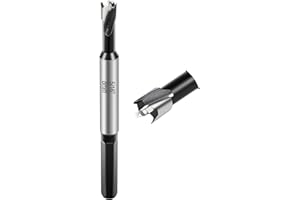 RURITKIT 5/16 Inch Forstner Bit for Woodworking,5/16" Forstner Drill Bit for Wood,Wood Drill Bit Woodworking Hinge Cutter Tool for Wood Plywood Plastic