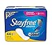 Stayfree Ultra Thin Regular Pads For Women, Wingless, Reliable Protection and Absorbency of Feminine Moisture, Leaks and Periods, 44 count