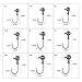 Goture Jig Hooks Set Kit With Fishing Tackle Box Fish Head Hooks (1.5g 50PCS)