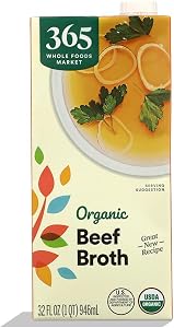 365 by Whole Foods Market Organic Beef Broth, 32 FZ