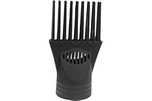 BRBASAP Universal Hair Dryer Comb Nozzle Plastic Hairdressing Salon Blow Comb Attachment Styling Tool for Straightening Detangling Fine Curly Natural Hair Nice and Fashionable Salon Accessory