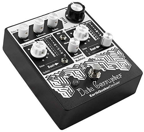 EarthQuaker Devices Data Corrupter Modulated Monophonic Harmonizing PLL Pedal