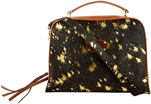 Crafted Bosski Women's Leather Handbag Free Size Multi-Coloured