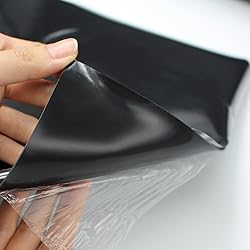 LMS Black Thin High Temp Silicone Rubber Sheet