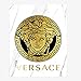 Versace Real Gold Foil Designer Wall Art Print Fashion Vogue poster 0318