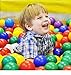 Mazhashop 100pcs Colorful Ball Fun Ball Soft Plastic Ocean Ball Baby Kid Toy Swim Pit Toy（5.5CM）