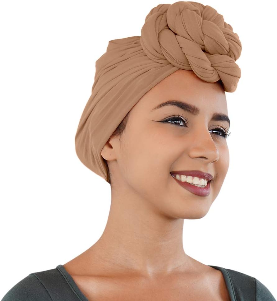 Head Wraps for Women Headwraps Turbans Tie – Soft Stretch Jersey Knit Hair Scarf Headband