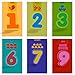 Jamohom Kid Wooden Numbers Puzzle Board Preschool Intelligence Early Educational Math Toys for Toddlers 10 Pieces
