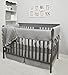 American Baby Company Heavenly Soft 6 Piece Crib Bedding Set, Grey