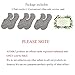 M&Z Men's No Show Sock Anti-slid Athletic Cotton Socks Fit All Seasons 3/6 pack