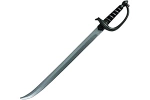 Hero's Edge G-BL005 Foam Pirate Sword, 30",Silver