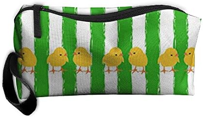 New Fat Pudgy Fluffy Chicks Cosmetic Bag Pencil Case Travel&amp;home Portable Graphic Hanging Toiletry Travel Bag
