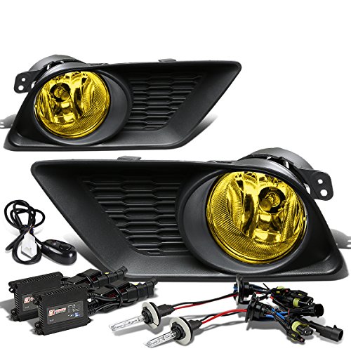 hid fog lights dodge charger 2015-2023 Dodge Charger Halogen Fog Lights White Lens Bumper Lamps Kit