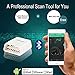 TopOne Bluetooth OBD2 OBDII Scanner Car Code Reader Auto Diagnostic Scan Tool App for iPhone/iPad and Android [Upgraded Version]