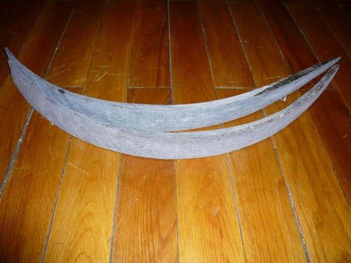 5 Pairs of Buffalo Horn Strips 50-55 Cm for Making Horn Bows or Knife Handle Making