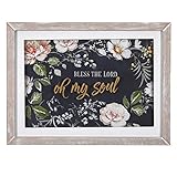 Kitchen Bless The Lord Oh My Soul Wall Plaque Book