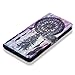 Galaxy Note 9 Case, Samsung Galaxy Note 9 Wallet Case, Mavis's Diary Premium PU Leather Wallet 3D Cute Design Purple Totem Wind Chimes Painted Pattern Floral Flip Folio Case with Soft TPU Inner Cover