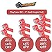 Inroad Toys Play Tape Classic Road Series Red Road, 30' x 2