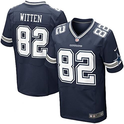 Dallas #82 Witten Elite Navy Blue Team Color Mens Jersey Size 48(XL)