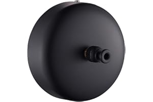 JOOM Retractable Clothesline Stainless Steel Heavy Duty 9Feet(MAX) for Hanging Drying in Bathroom Laundry Hotels, Chrome Finish,Round Style (Black)