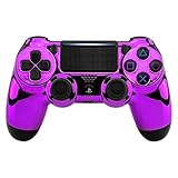 Chrome Purple Playstation 4 PS4 Dual Shock 4 Wireless Custom Controller