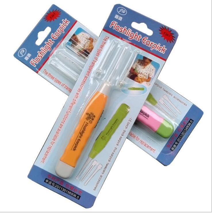Photo 1 of **ONLY ONE***LED Light Ear Wax Removal Tool, Multi-Color Pack with Illuminated Tips, Professional Cleaning Pick Set for Safe Home Use (Green)