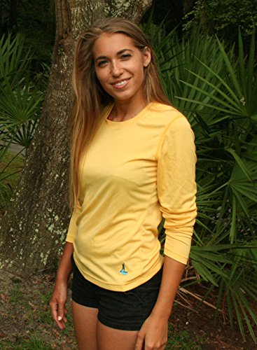 Stand-Up-Paddle-Board-Shirt-Womens-Long-Sleeve-Sun-Yellow-by-NALU-paddleboard-apparel Stand-Up-Paddle-Board-Shirt-Womens-Long-Sleeve-Sun-Yellow-by-NALU-paddleboard-apparel