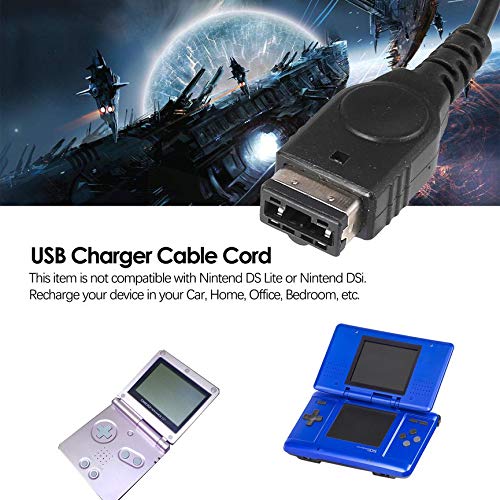 Water-chestnut 1.2m USB Charger Cable Cord for Nintend NDS/GBASP Gameboy Advance GBA SP 600