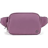 Pander Belt Bag Large 2L, Nylon Fanny Pack Purse for Women and Men with Adjustable Strap