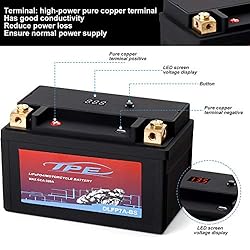 TPE Lithium Motorcycle Scooter Battery YTX7A-BS