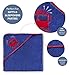 Bluenido Boys Hooded Towel FIRE Truck Fire Engine 35 x 35 for Infants, Toddlers and Kids, Great for Gifts. Perfect for Bath, Pool and Beach. 100% Cotton
