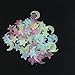 DEESEE(TM) New Wall Stickers100PC Kids Bedroom Fluorescent Glow in The Dark Stars Moons Wall Stickers
