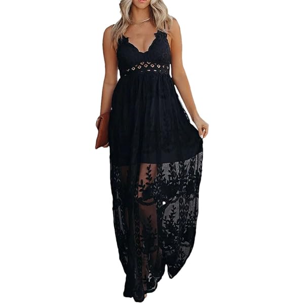 Good American Women's Always Fits Plisse Maxi Dress, Black001, 00-0 at  Amazon Women's Clothing store