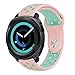 KADES for Samsung Galaxy Watch 3 41mm Band, Galaxy Active 2 Watch Band, 20mm Soft Silicone Sport Replacement Strap with Quick Release Pin for Galaxy Watch Active 40mm 44mm (Pink)
