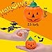 R.HORSE 10 Pcs Halloween Pumpkin Squishies Set Kawaii Cream Scented Squishies Slow Rising Decompression Squeeze Toys for Kids Decorations Gift