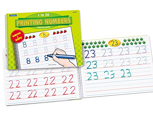 Lakeshore Printing Numbers Practice Book Lakeshore Printing Numbers Practice Book