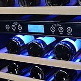 NewAir AWR-460DB Dual Zone 46 Bottle Wine Cooler