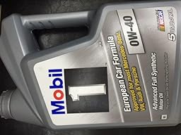 Amazon Com Mobil 1 120760 Synthetic Motor Oil 0w 40 5