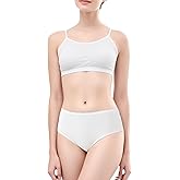 Relaxcare Disposable Underwear for Women, High Waisted Ladies Panties for Travel Maternity Postpartum,10/20 Pack White Briefs