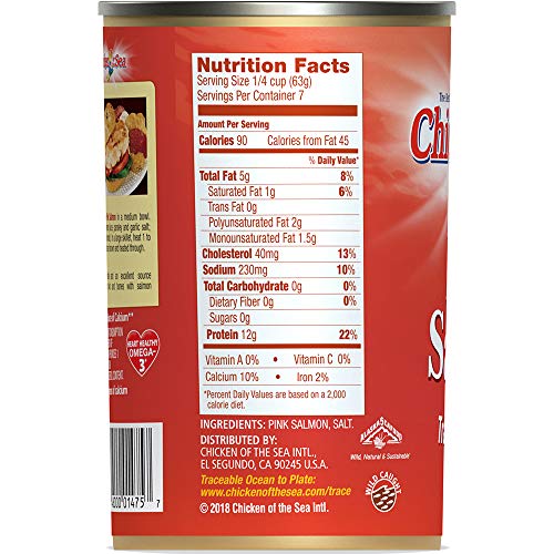 35 Canned Salmon Nutrition Label Label Design Ideas 2020