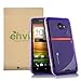 HTC EVO 4G LTE Case, GreatShield Guardian S Series Slim Fit Design TPU Snap On Case Back Cover for HTC EVO 4G LTE (Purple)