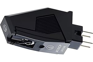 Audio-Technica AT81CP Replacement Phonograph Cartridge with Conical Stylus for P Mount Turntables