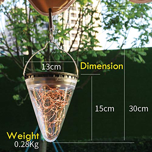 image for Solar Hanging Light, iMazer Solar Lantern Lights Outdoor Patio Umbrell