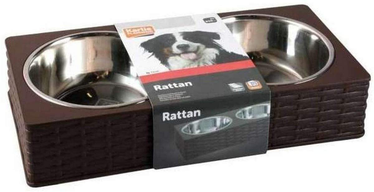 Flamingo Rattan Feeder 2X850Ml 1 Unit 500g