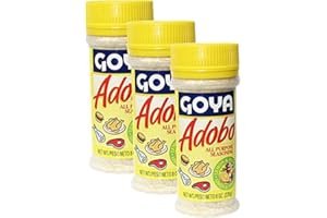 Goya Adobo Seasoning with Lemon and Pepper 8 oz Pack of 3